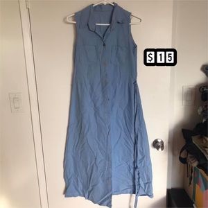 Denim dress